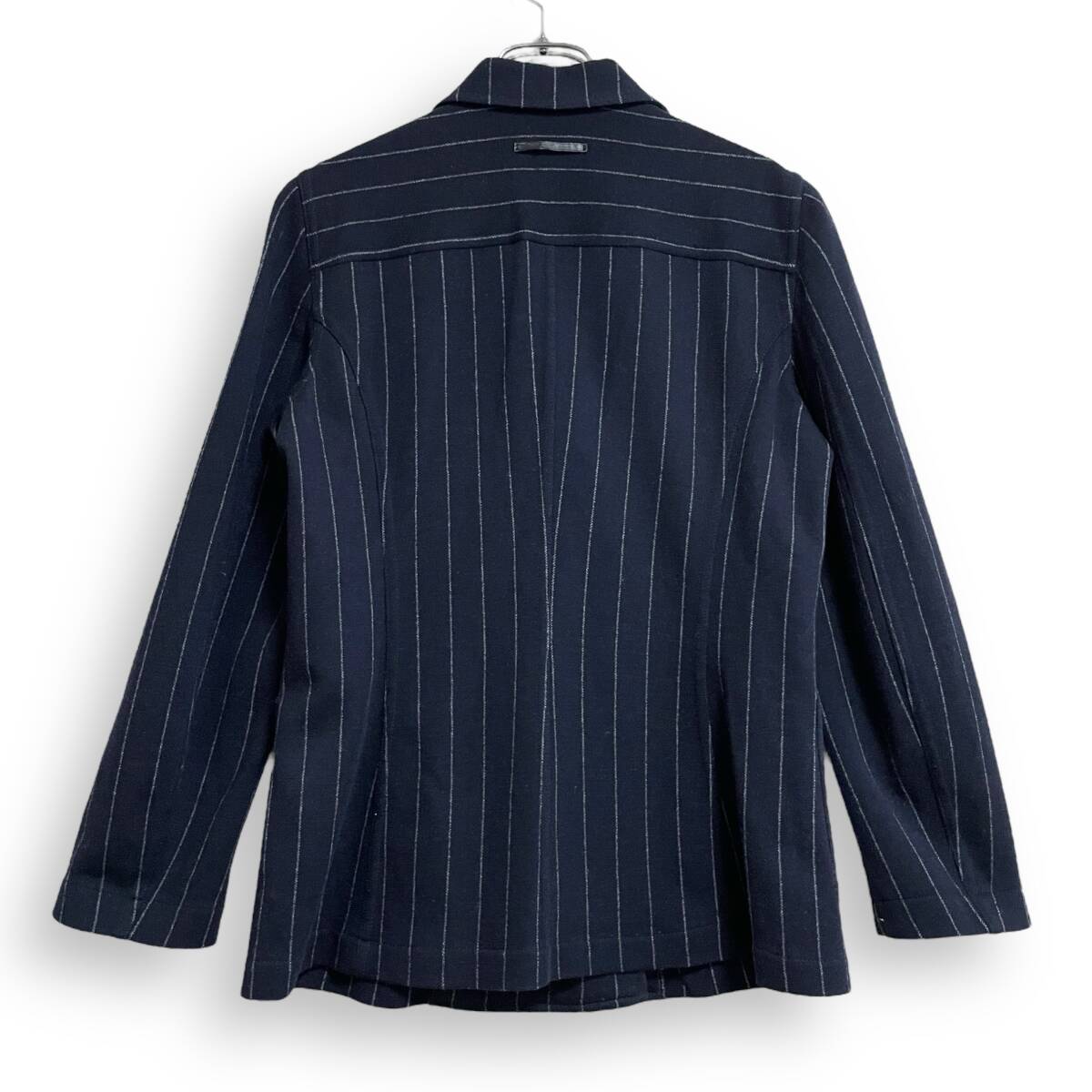 T-JACKET イタリア製 ティージャケット ウール セットアップ ネイビー M_画像4