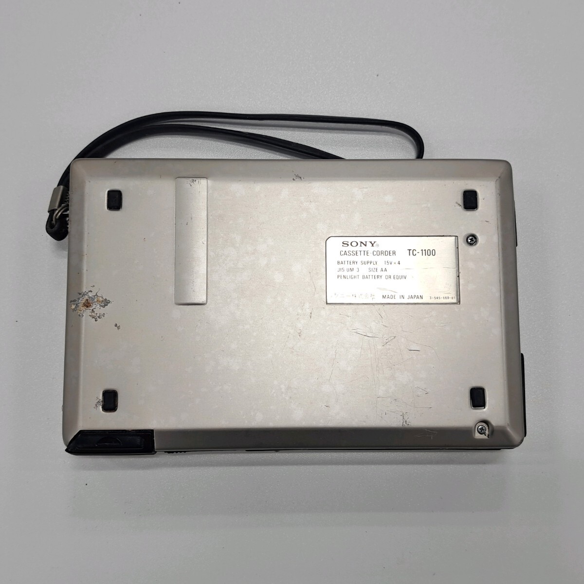 【0AP-3】 SONY カセットレコーダー TC-1100 4點(diǎn)セット 昭和レトロ 長期保管品 オーディオ機(jī)器 ソニー 現(xiàn)狀品 ジャンク