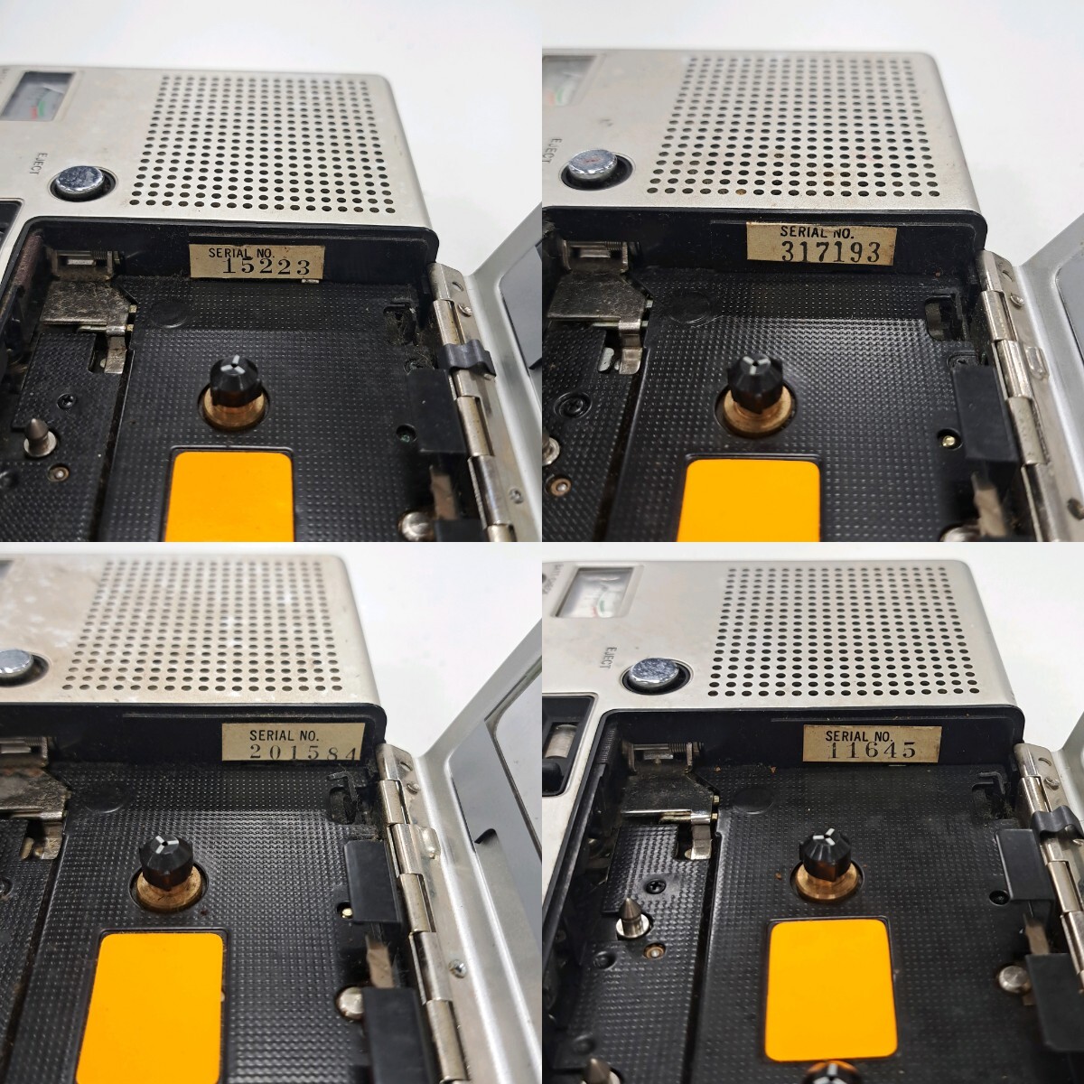 【0AP-3】 SONY カセットレコーダー TC-1100 4點(diǎn)セット 昭和レトロ 長期保管品 オーディオ機(jī)器 ソニー 現(xiàn)狀品 ジャンク