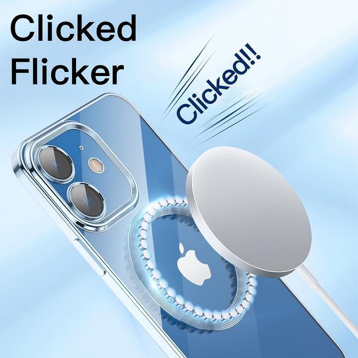 iPhone 17 Pro 用TPU ソフト バックカバー MagSafe充電器対応 バンパー 耐衝撃 カメラレンズ保護 ゴールド_画像4