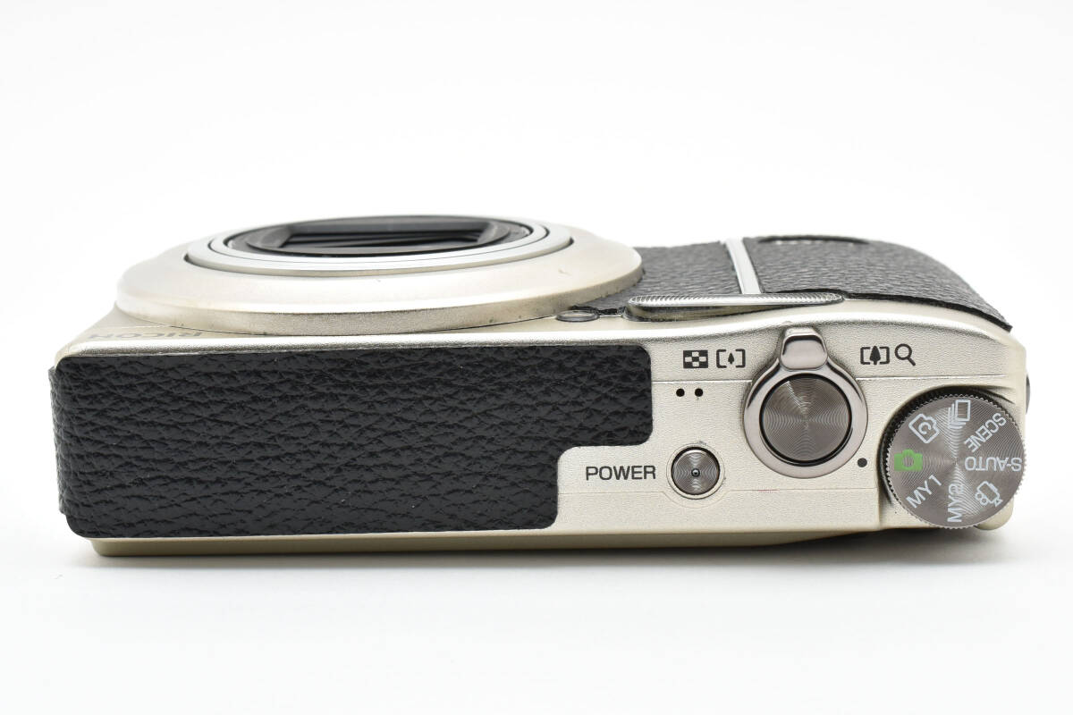 ★外観良好★ RICOH CX4 シャンパンシルバー　コンパクトデジタルカメラ リコー #1174_画像5