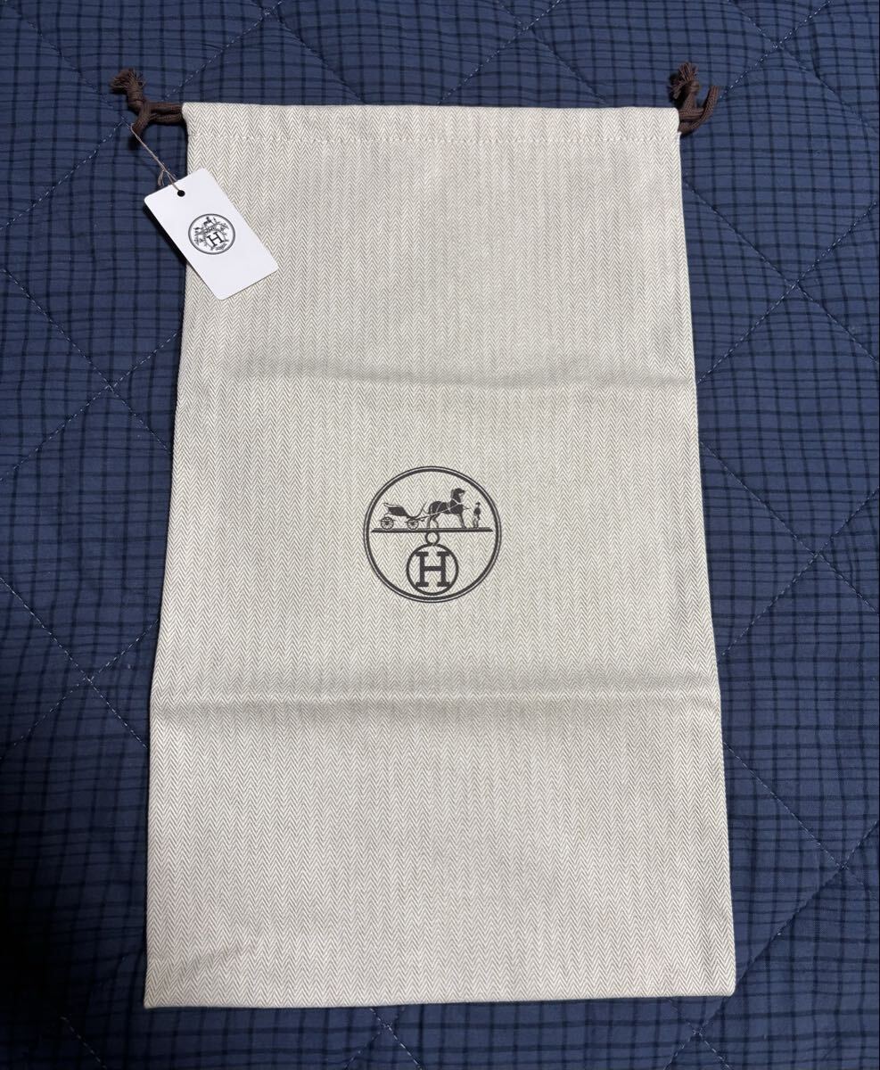 タグ付き HERMES エルメス 巾着袋 保存袋 46×27 コンスタンスミニ タグ付き HERMES エルメス 巾着袋 保存袋 46×27 コンスタンス
