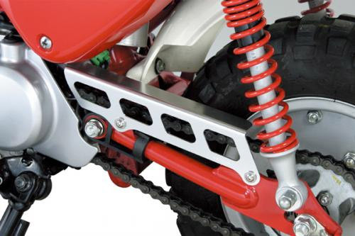 スペシャルパーツ武川 SP武川 モンキー・ゴリラ Z50J / AB27用 アルミ製Zスタイルチェーンガード シルバー 09-09-0039_画像2
