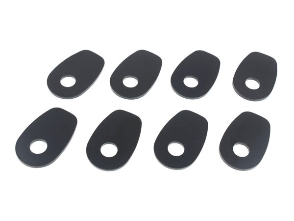 ポッシュフェイス POSH Faith ウインカーステーベース ZRX1200DAEG/Z900RS等用 ブラック 072196_画像1