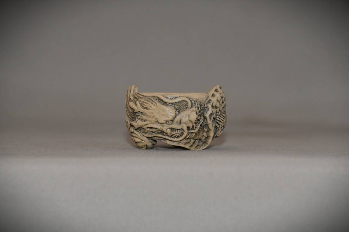 ☆盆栽小鉢【双浮彫白泥丸】雨宮忍作 巾5,2cm
