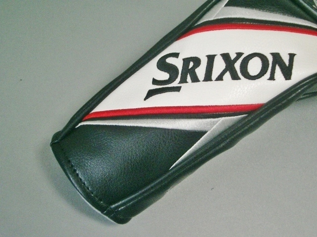 送料込み　未使用　スリクソン　ＺＸi　キャット　合皮素材　黒白赤　５Ｗ用　ヘッドカバー_画像4