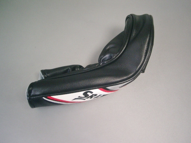 送料込み　未使用　スリクソン　ＺＸi　キャット　合皮素材　黒白赤　５Ｗ用　ヘッドカバー_画像6