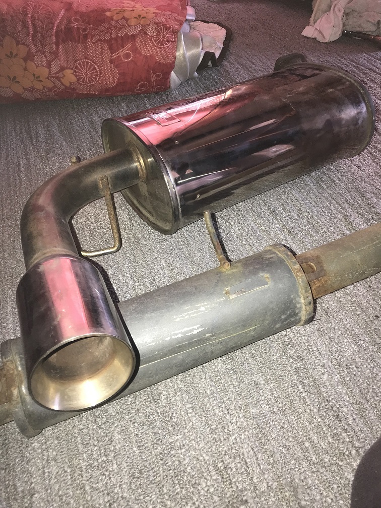 マツダ　ユーノスロードスター 希少 NA6CE用５ZIGENマフラー_画像8