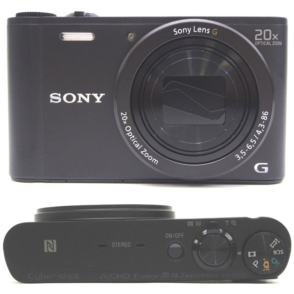 ☆SONY/ソニー デジタルスチルカメラ（ブラック） Cyber-shot DSC-WX350 （ラスト１點(diǎn)）
