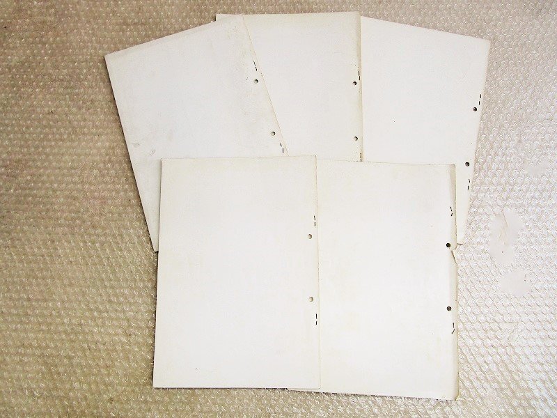 ニッサン★日産自動車 販売教育学校テキスト×5冊.昭和50年代★整備書NISSAN整備要領書.教育資料.当時物★中古品T-000193_画像5