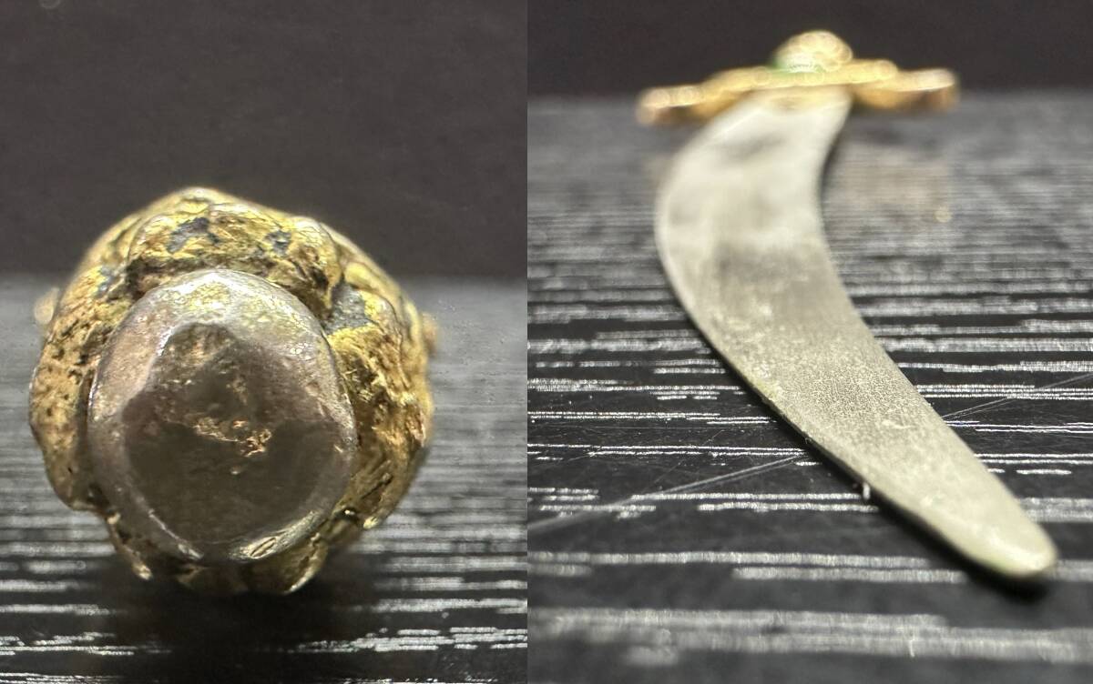 ペーパーナイフ アンティーク アラビアの剣型 SPA ROBERT 文房具 文具 雑貨 S792_画像6