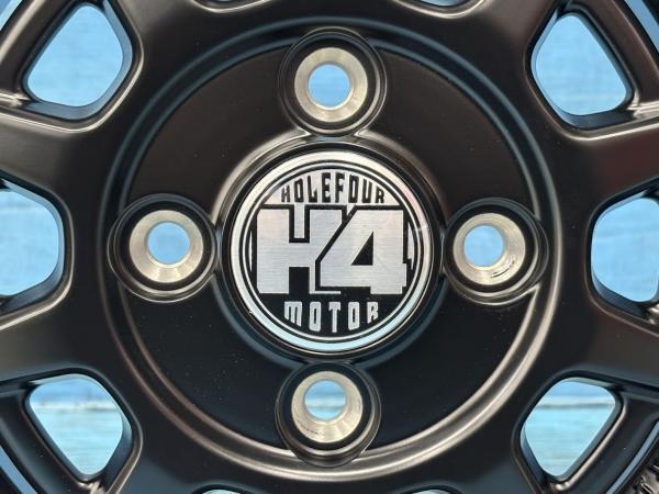 バモス サンバー ハイゼット N-VAN ゴツゴツ 145/80R12 新品夏タイヤアルミ 4本SET オープンカントリー R/T + アルミ KYOHO H4motor X1 庄_画像6