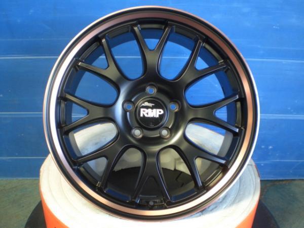 225/45-18 ピレリ パワジー MID RMP 820F 18インチ 8J +42 5H114.3 新品 サマータイヤ 中古 アルミ ホイール 4本 夏タイヤ 夏用 伊_画像7