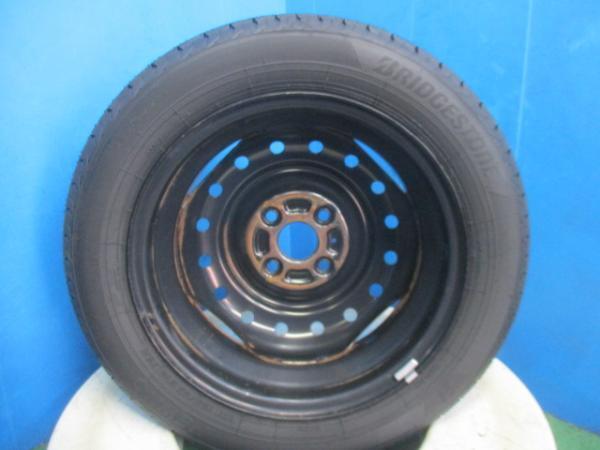 4本 新品 タイヤ 2025年製 ブリヂストン NEWNO 155/65R14 鉄 スチールホイール 14インチ 4.5J +45 100 4H ムーヴ ワゴンR タント_画像7