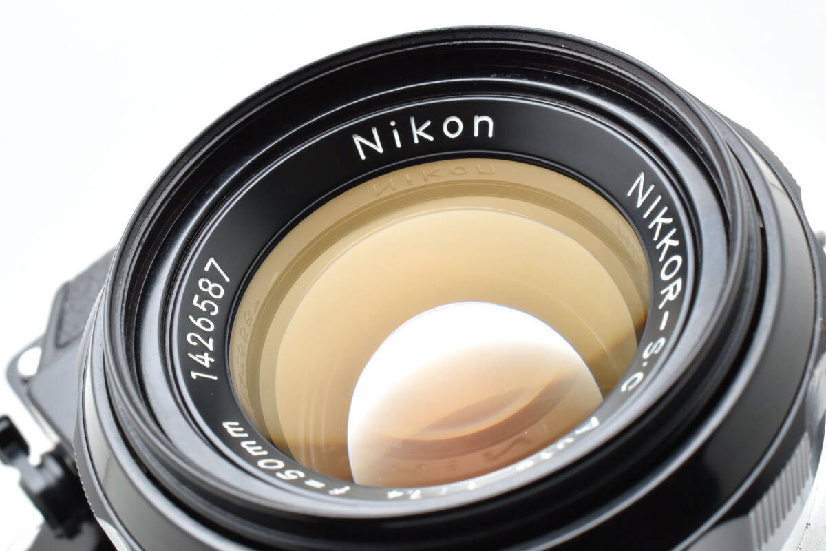 5190 【良品】 Nikon F2 Photomic Nikkor S?C 50mm F1.4 Tested, New Seals ニコン MFフィルムカメラ
