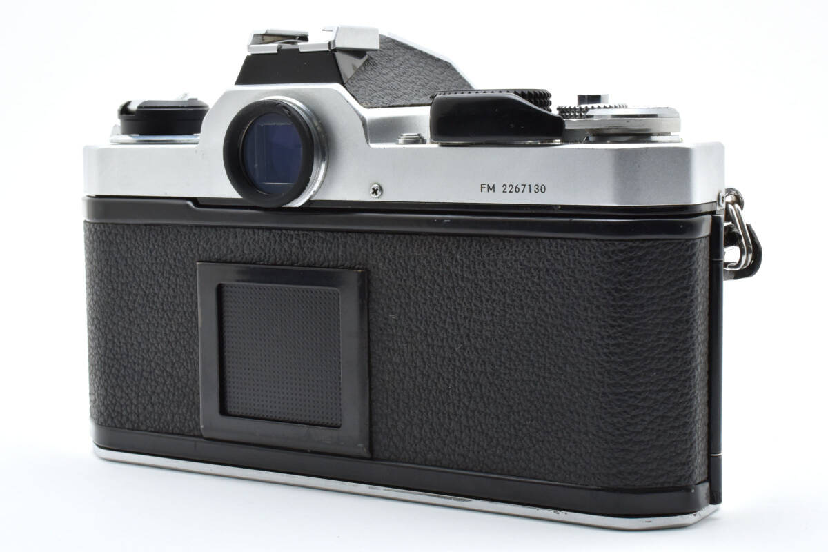 5279 【良品】 Nikon FM SLR 35mm Film Camera Silver Tested, New Seals ニコン MFフィルムカメラ