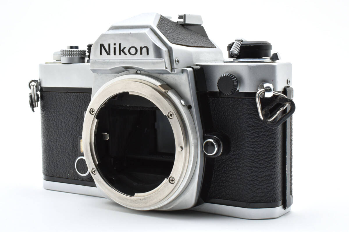 5279 【良品】 Nikon FM SLR 35mm Film Camera Silver Tested, New Seals ニコン MFフィルムカメラ
