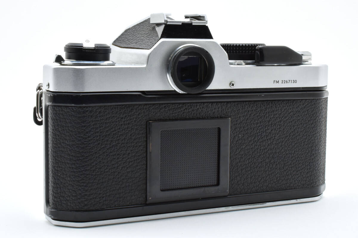 5279 【良品】 Nikon FM SLR 35mm Film Camera Silver Tested, New Seals ニコン MFフィルムカメラ