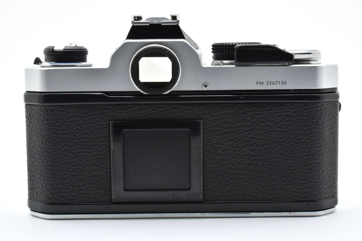 5279 【良品】 Nikon FM SLR 35mm Film Camera Silver Tested, New Seals ニコン MFフィルムカメラ