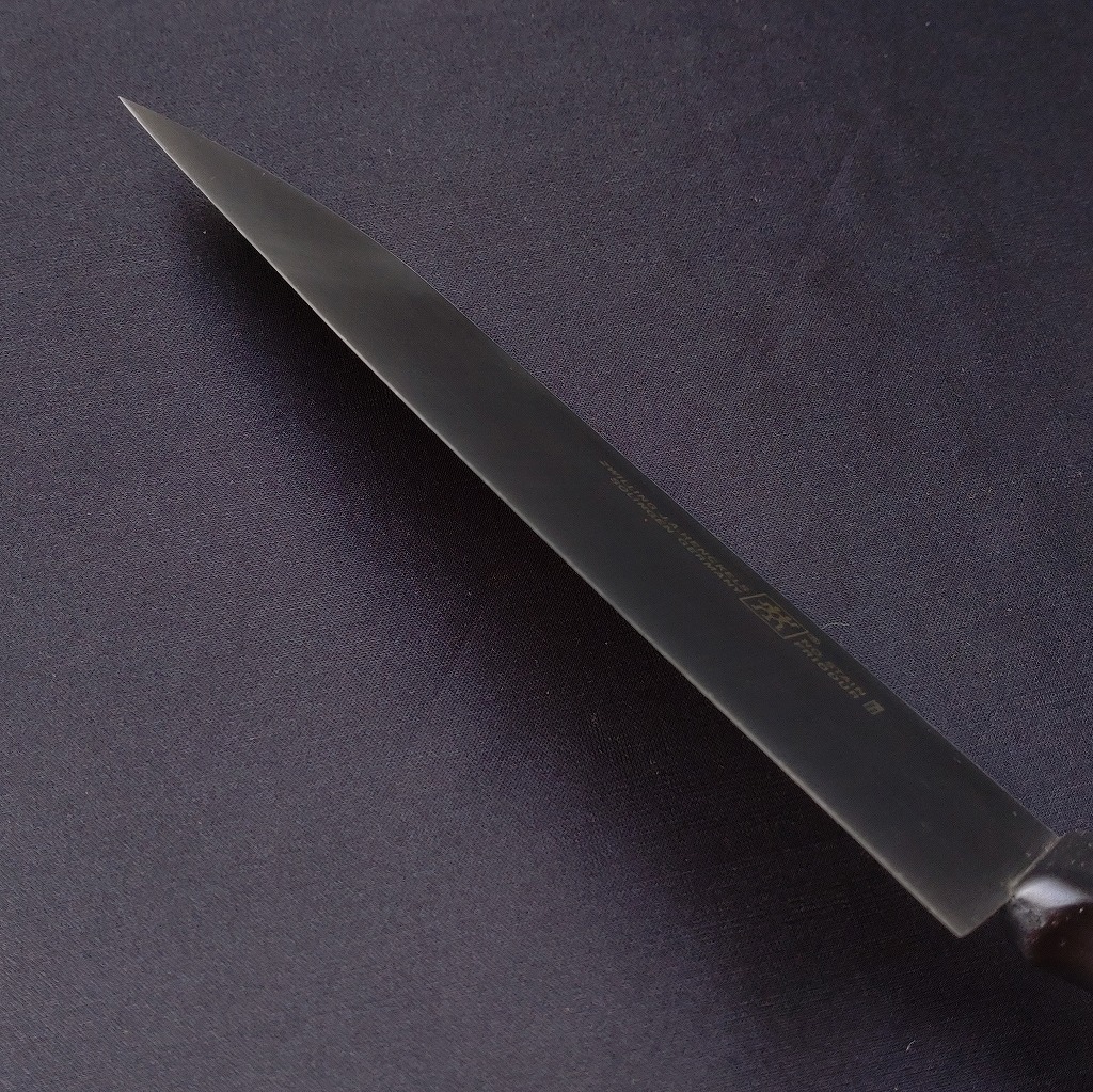 万能包丁 ZWILLING J.A.HENCKELS SOLINGEN GERMANY NO STAIN FRIODUR 刃長約180㎜ 両刃 三徳包丁 ツヴェリング 未使用品 【4582】【r】_画像7