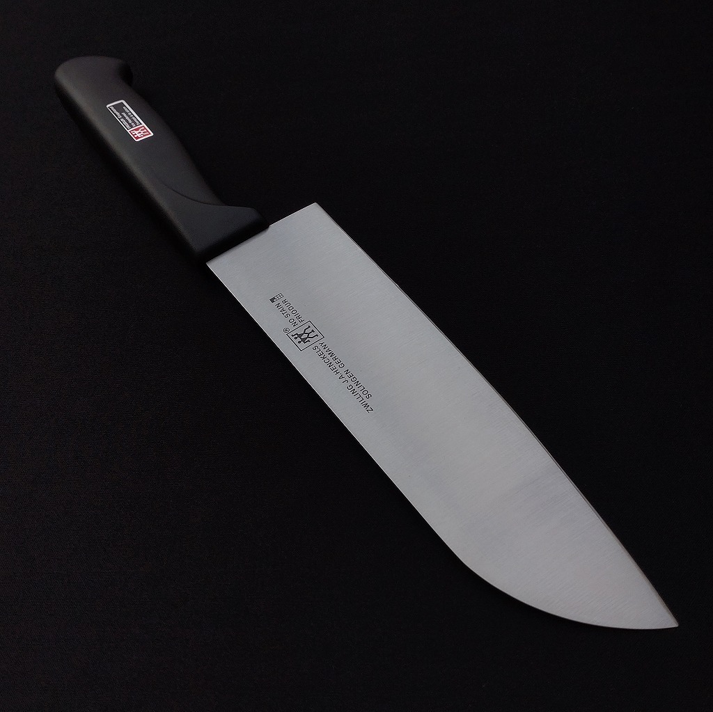 万能包丁 ZWILLING J.A.HENCKELS SOLINGEN GERMANY NO STAIN FRIODUR 刃長約180㎜ 両刃 三徳包丁 ツヴェリング 未使用品 【4582】【r】_画像8