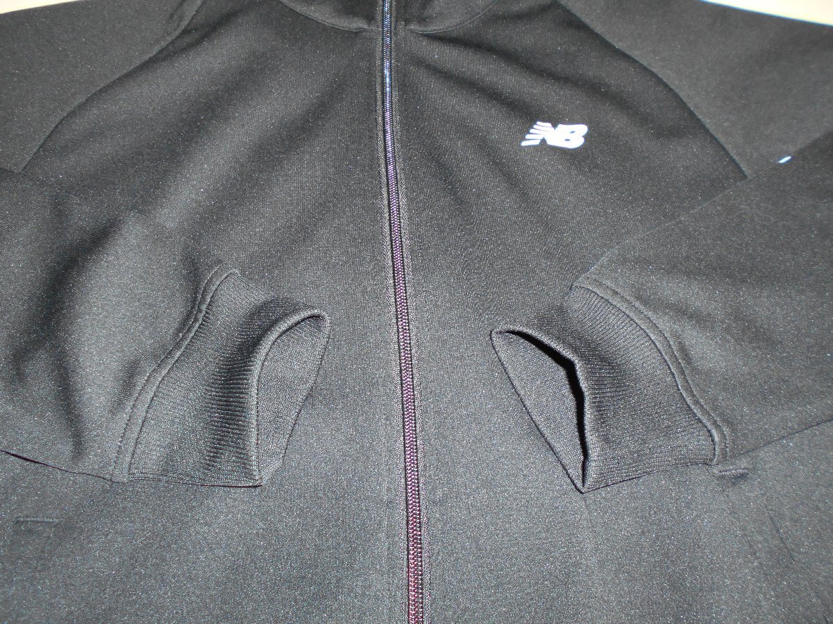 ◆New Balance MFCPROJECT TECHNOGYM 上下ジャージ◆ニューバランス メンズ jnjp0224・0225 サイズL ブラック トラックジャケット_画像5