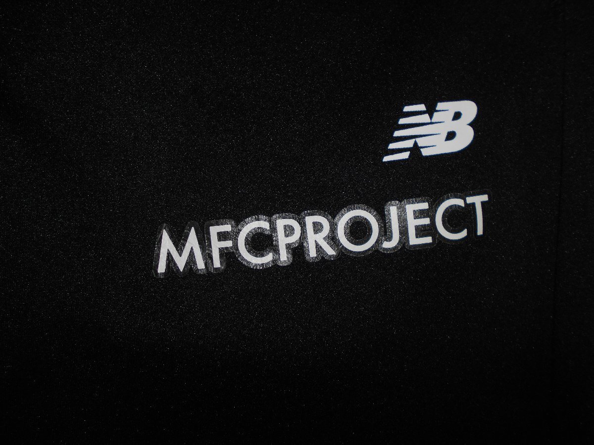 ◆New Balance MFCPROJECT TECHNOGYM 上下ジャージ◆ニューバランス メンズ jnjp0224・0225 サイズL ブラック トラックジャケット_画像8