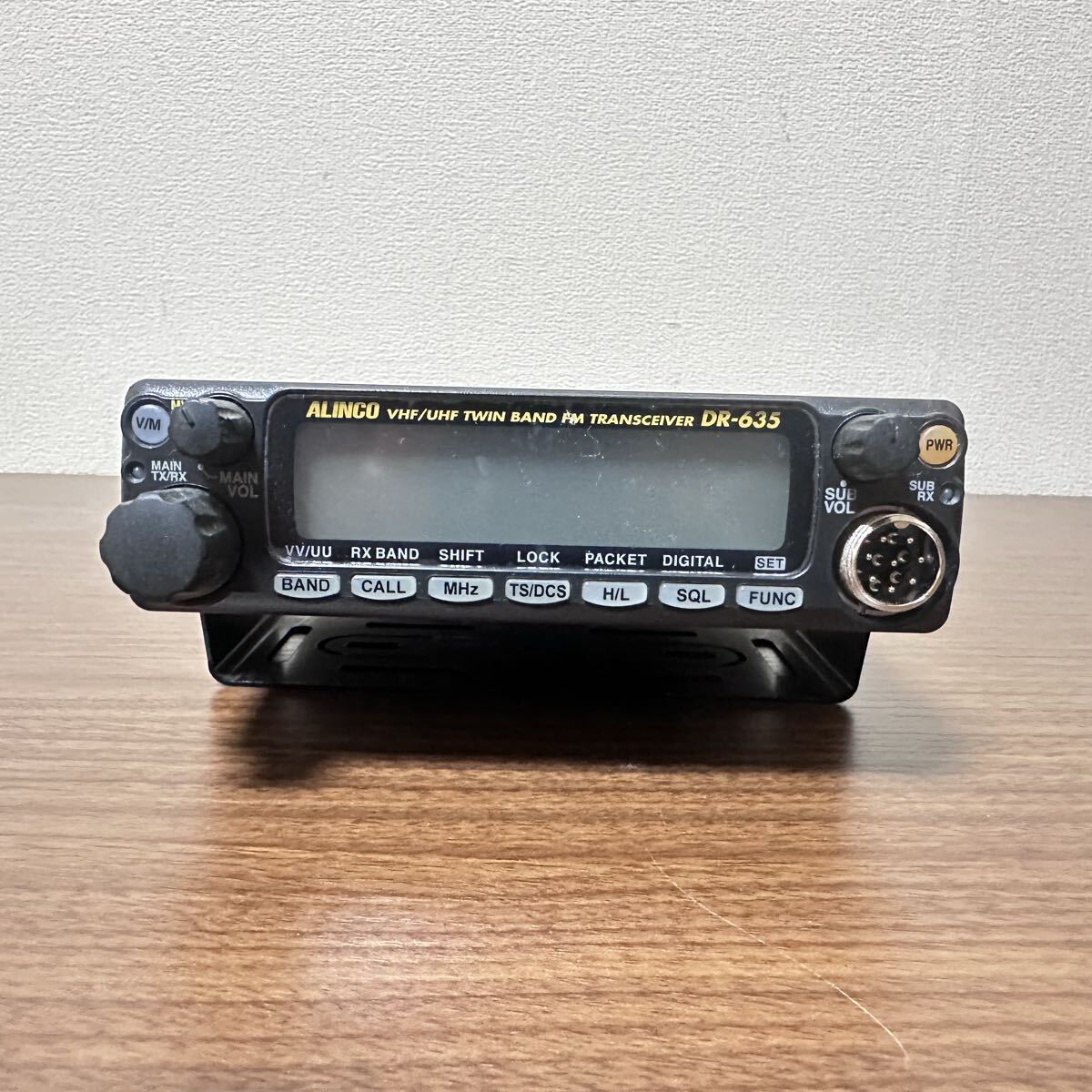 ALINCO DR-635D 144/439MHz トランシーバー マイク付[アルインコ