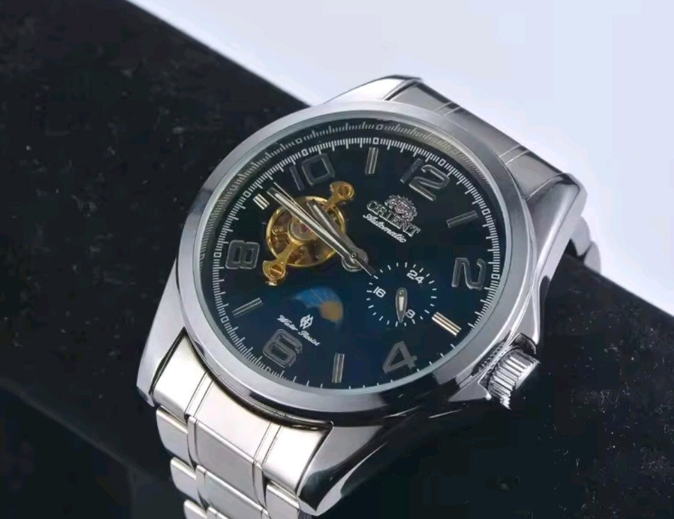 腕時計 新品 未使用品 Watch 機械式 自動巻 ステンレス PUレザー 防水 耐衝撃 日付 メンズ アナログ ビジネス 高級感 トゥールビヨン a6143_画像8