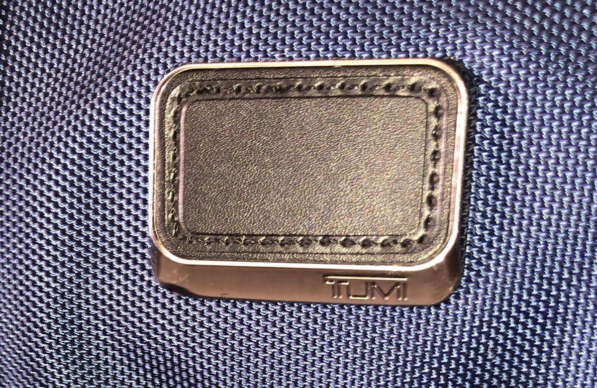 【新品未使用】Tumi ブリーフパックALPHA3 黒 &ネイビー紺リュック トゥミ _画像8