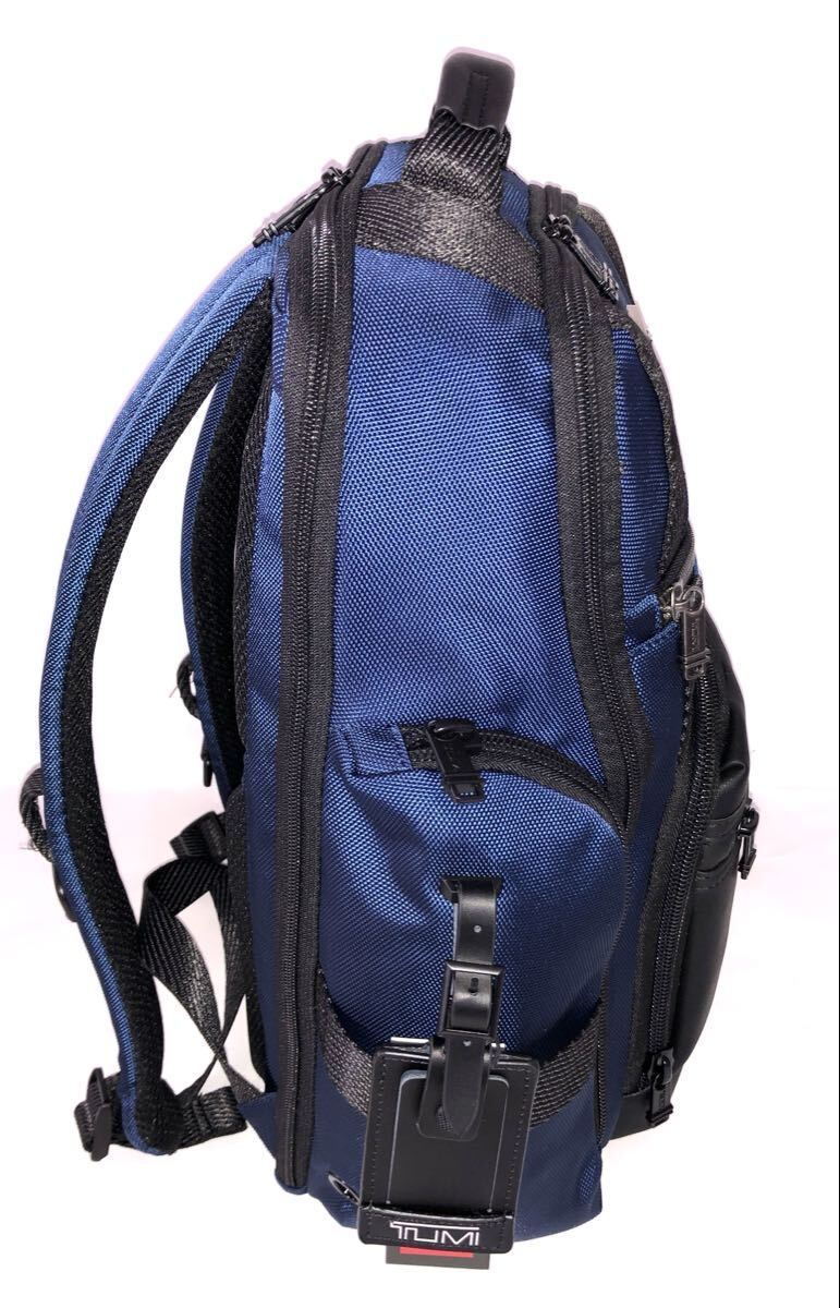 【新品未使用】Tumi ブリーフパックALPHA3 黒 &ネイビー紺リュック トゥミ _画像2