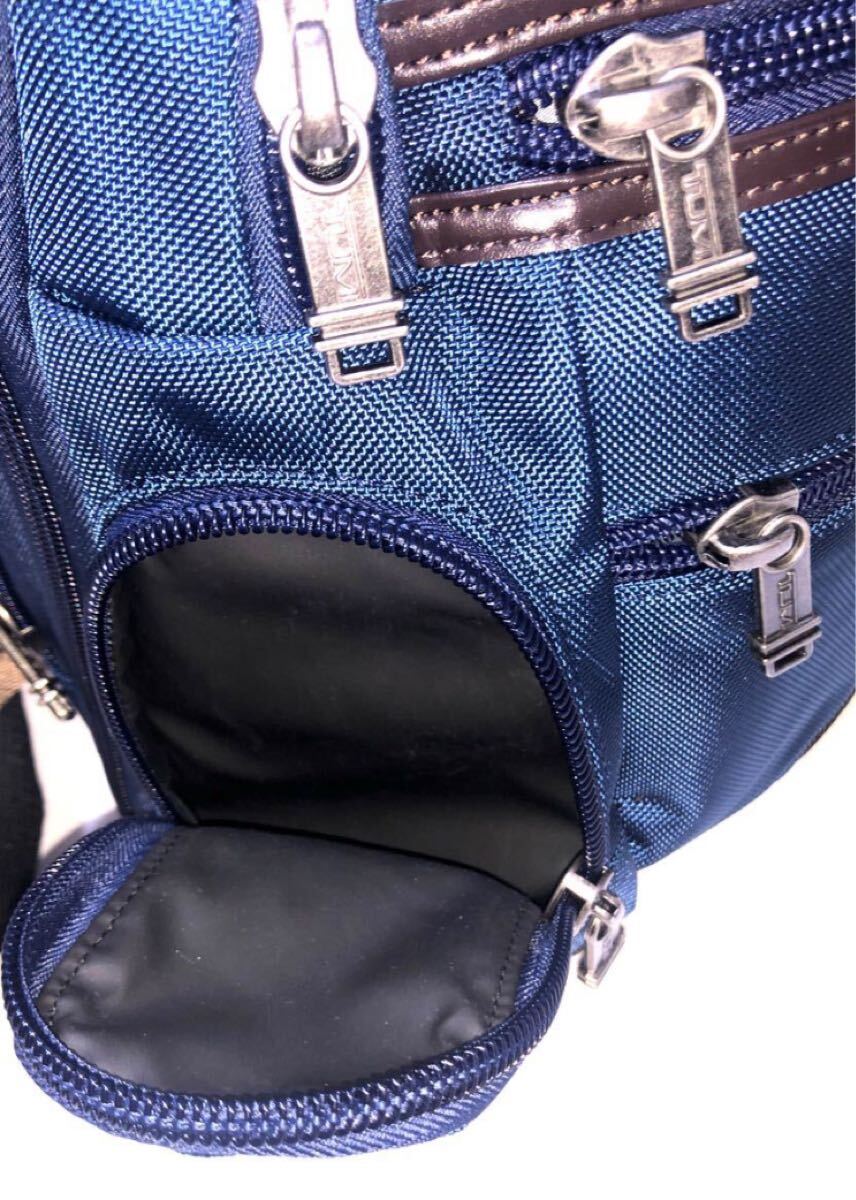 【新品未使用】 TUMI バックパック リュックサック ALPHAネイビー_画像7