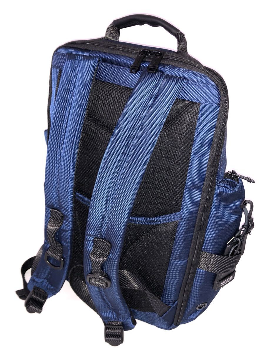 【新品未使用】Tumi ブリーフパックALPHA3 黒 &ネイビー紺リュック トゥミ _画像3