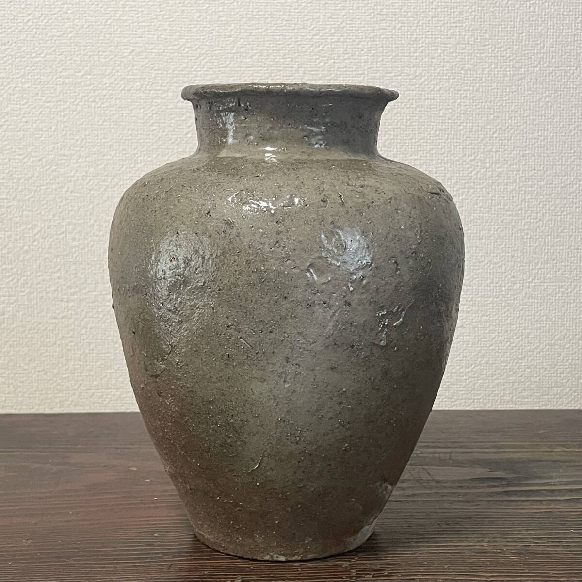 沢田重治 作 常滑焼 壺 花入 花器 澤田重治 ヨリコ造り 常滑名工 常滑市指定無形文化財_画像2