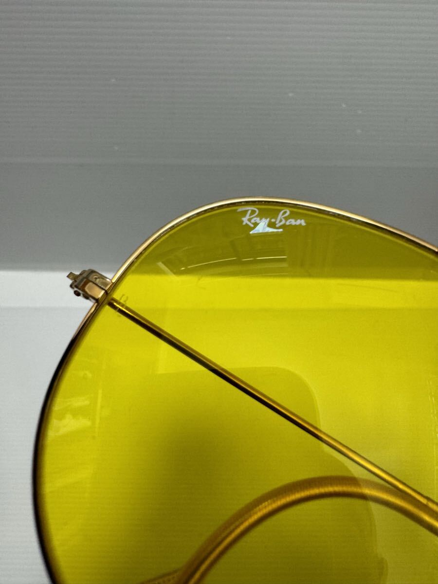 прекрасный товар B&L USA RayBan shooter kali хром 62mm желтый линзы RAY BAN SHOOTER KALICHROME KAL Vintage boshu ром 80s 90s