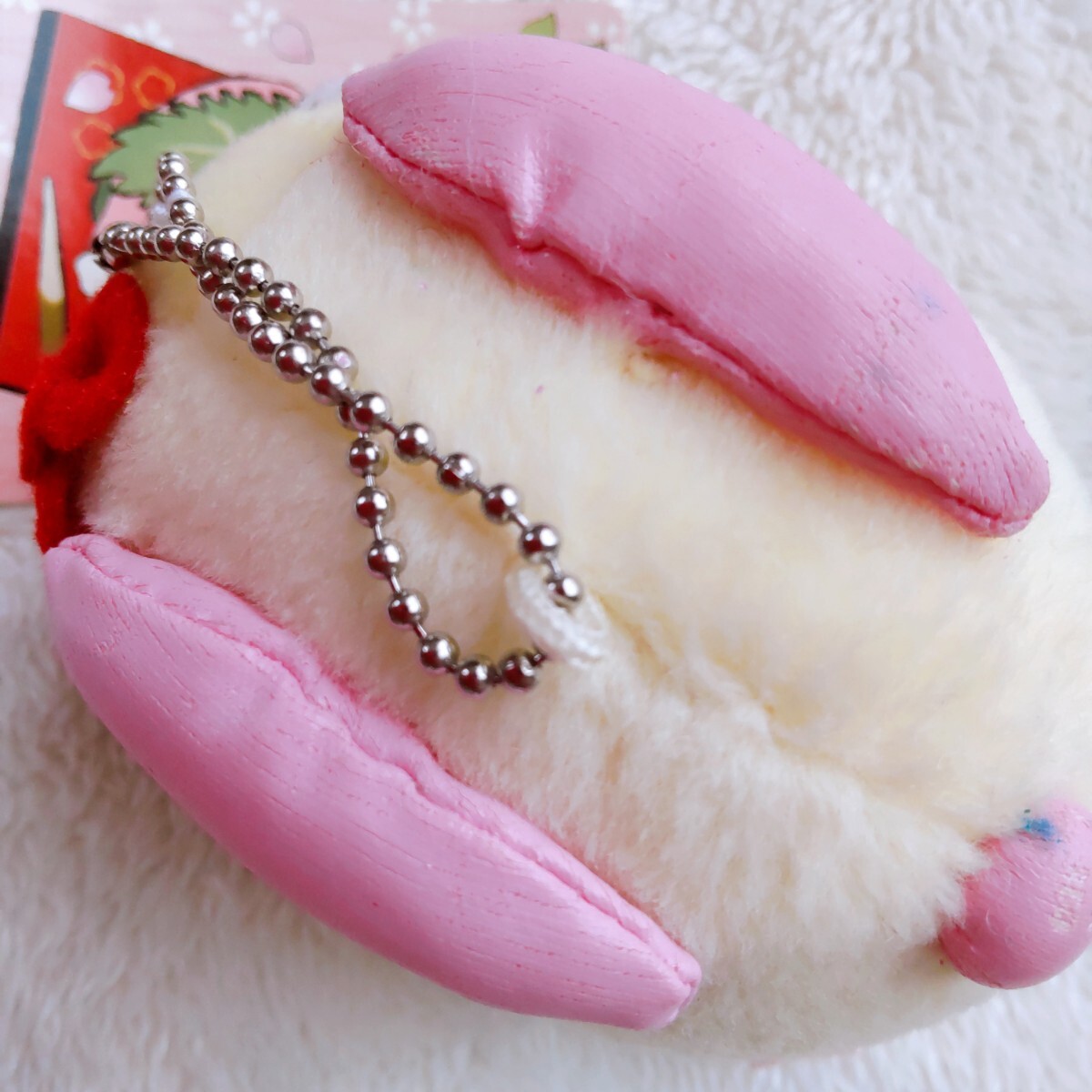 和菓子　ハローキティ　うさぎまん　 ぬいぐるみ マスコット サンリオ　ボールチェーン　キティ　_画像6