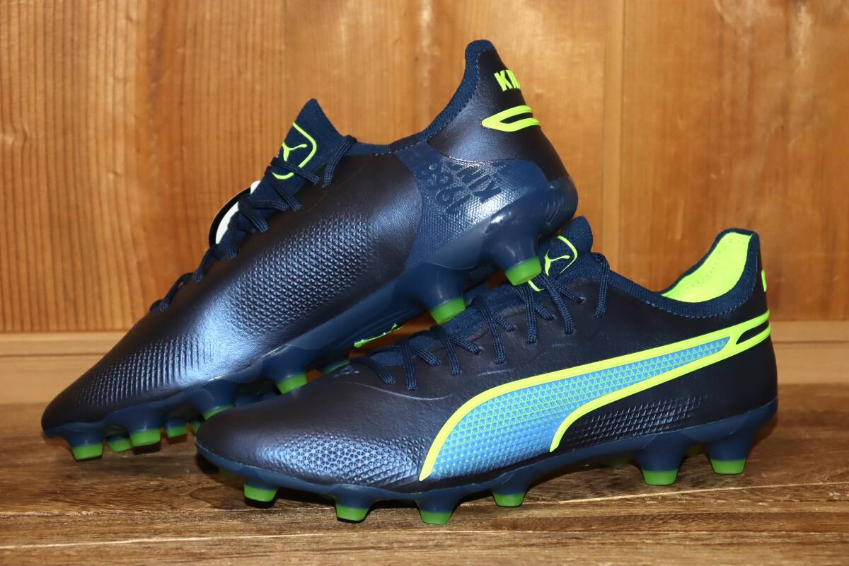 送料無料 即決【未使用】 PUMA ★ キング アルティメット HG/AG (27cm) ★ プーマ 107564-03 税込定価2万2000円 サッカースパイク 併_画像2