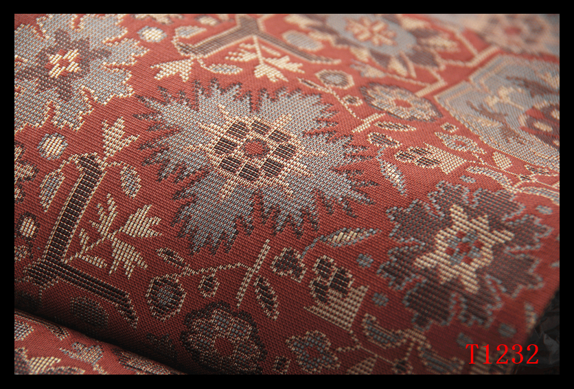 蔵【T1232】厳選美品　壁画紋　紅鳶色地　気品豊かに　正絹全通高級美術京袋帯　◇検簪着物袋帯和装小物帯締め_画像5