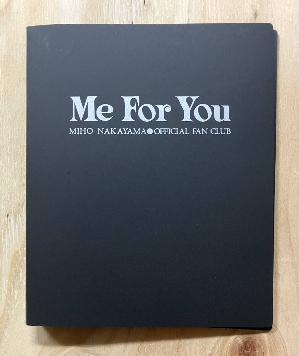 ★中山美穂★ Me For You ファンクラブ限定　ポケットアルバム　みぽりん