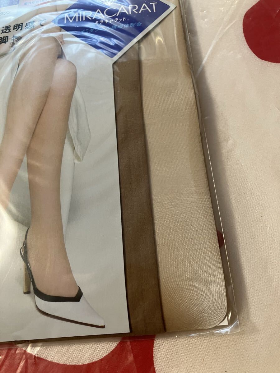 atsugi miracarat panty stocking 透明感 キレイ 脚 JJM-L コスモブラウン アツギ パンスト パンティストッキング ゆったりミラキャラット_画像5