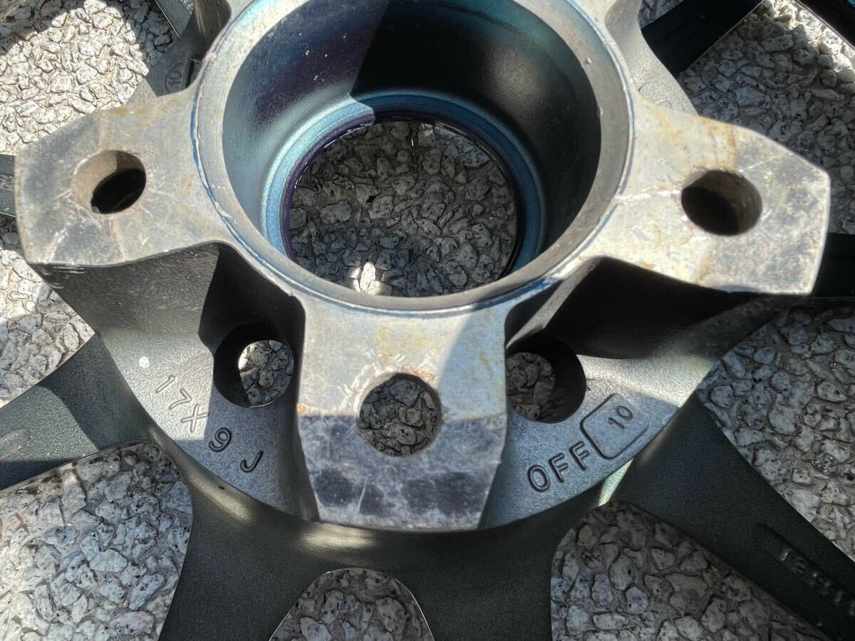 [ распроданный ] легкий WEDS SA70 17 дюймовый 4 шт. комплект 9J+10 редкий офсет PCD114.3 5 дыра 5H Silvia Skyline FD3S Lancer Evolution дрифт 