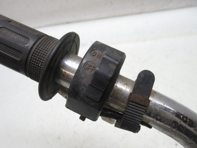 48931 ホンダ 限定 リミテッド モンキー Z50J メッキ LTD シルバー ハンドル くるくる 右 左側 集合 スイッチ ホルダー セット _画像7