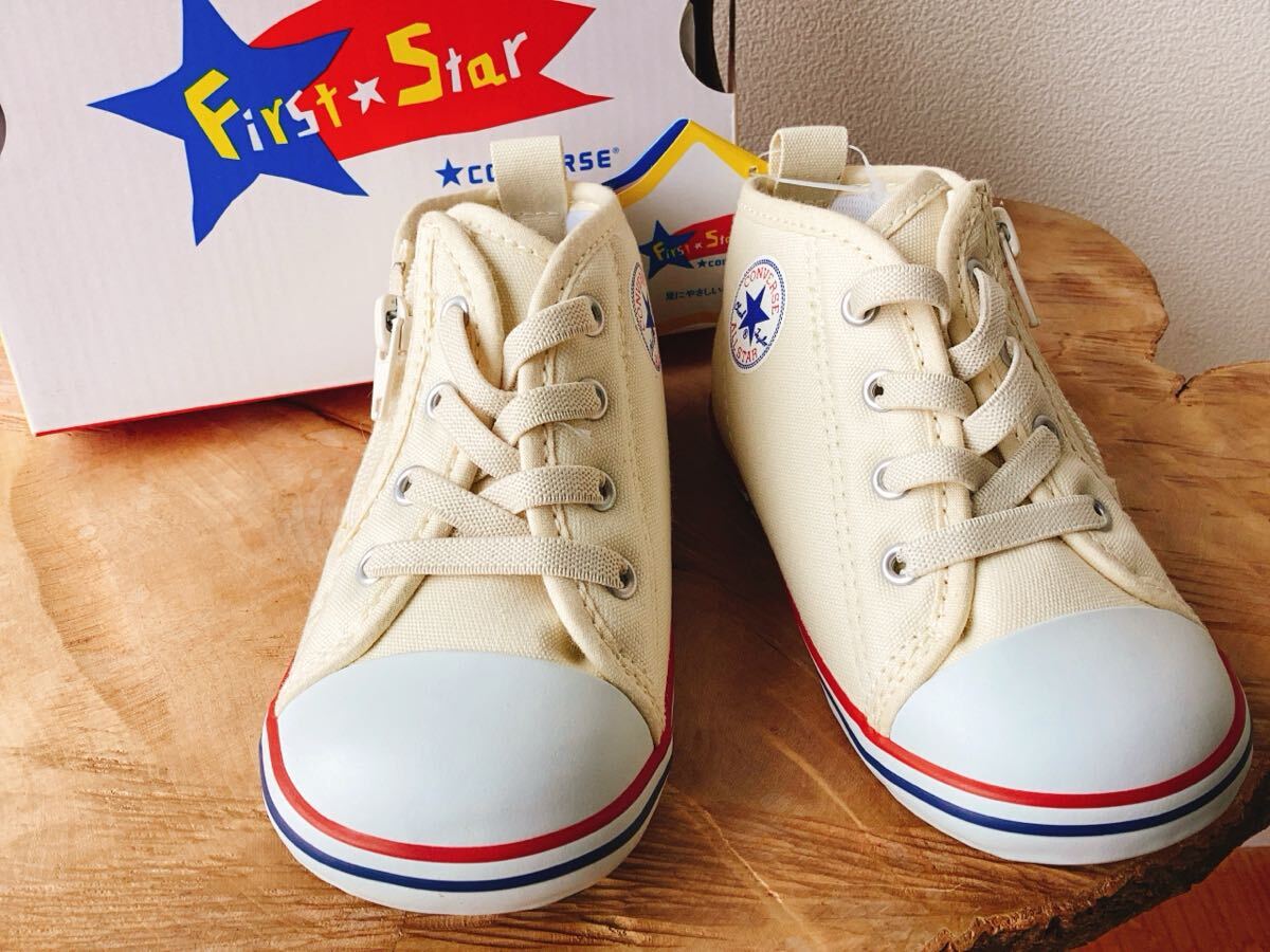 【CONVERSE】14.5ｃｍ コンバース ベビーオールスター 7CK555 BABY ALLSTER ホワイト 白_画像2