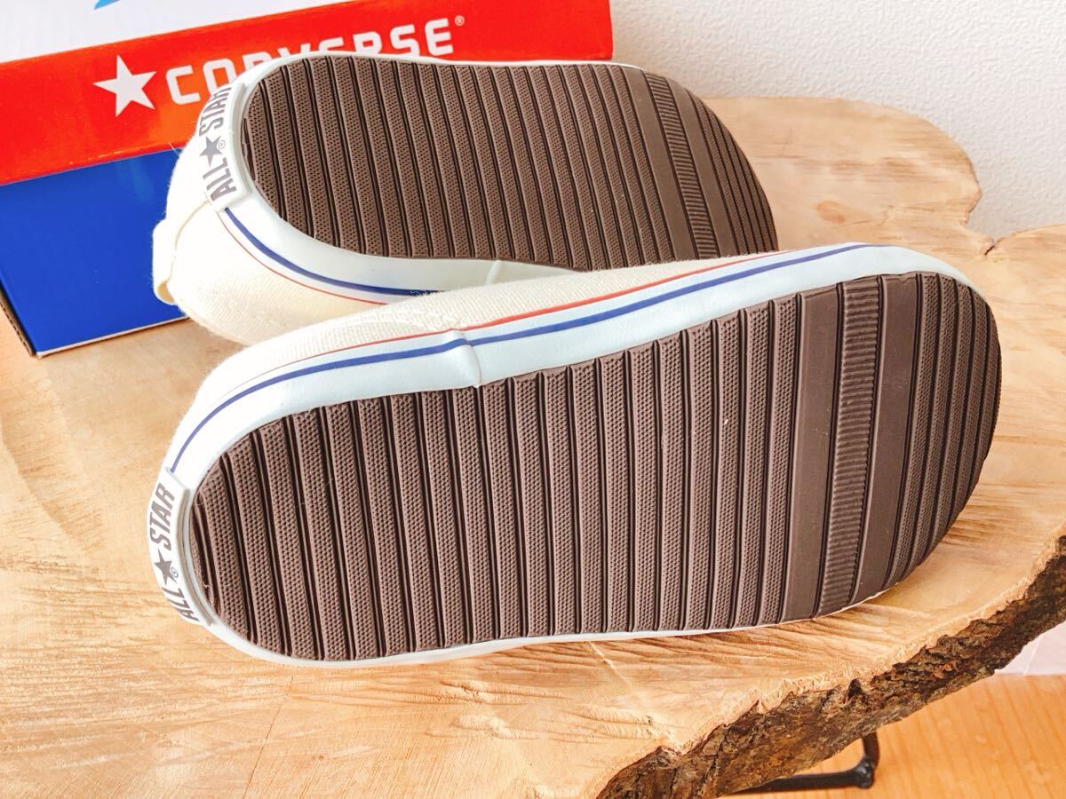 【CONVERSE】14.5ｃｍ コンバース ベビーオールスター 7CK555 BABY ALLSTER ホワイト 白_画像6