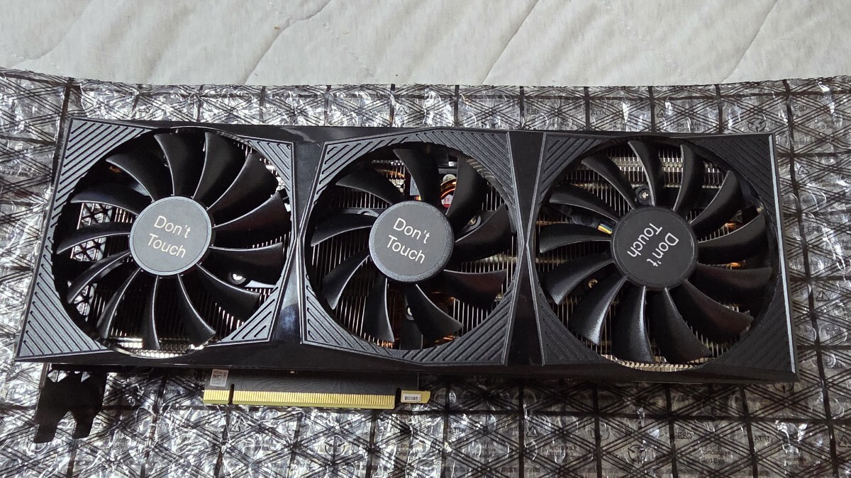 zotac NVIDIA GeForce RTX 3080 12GB 中古品動作確認済み　ZT-A30820M-10BLHR