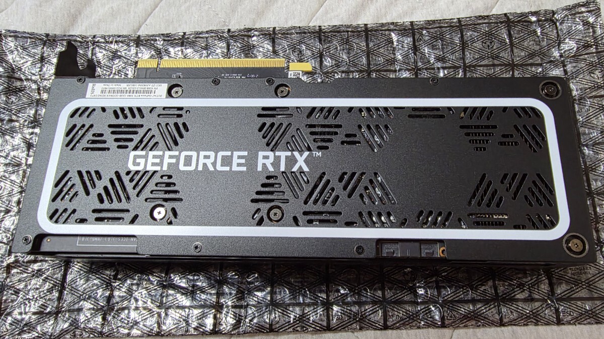 zotac NVIDIA GeForce RTX 3080 12GB 中古品動作確認済み　ZT-A30820M-10BLHR