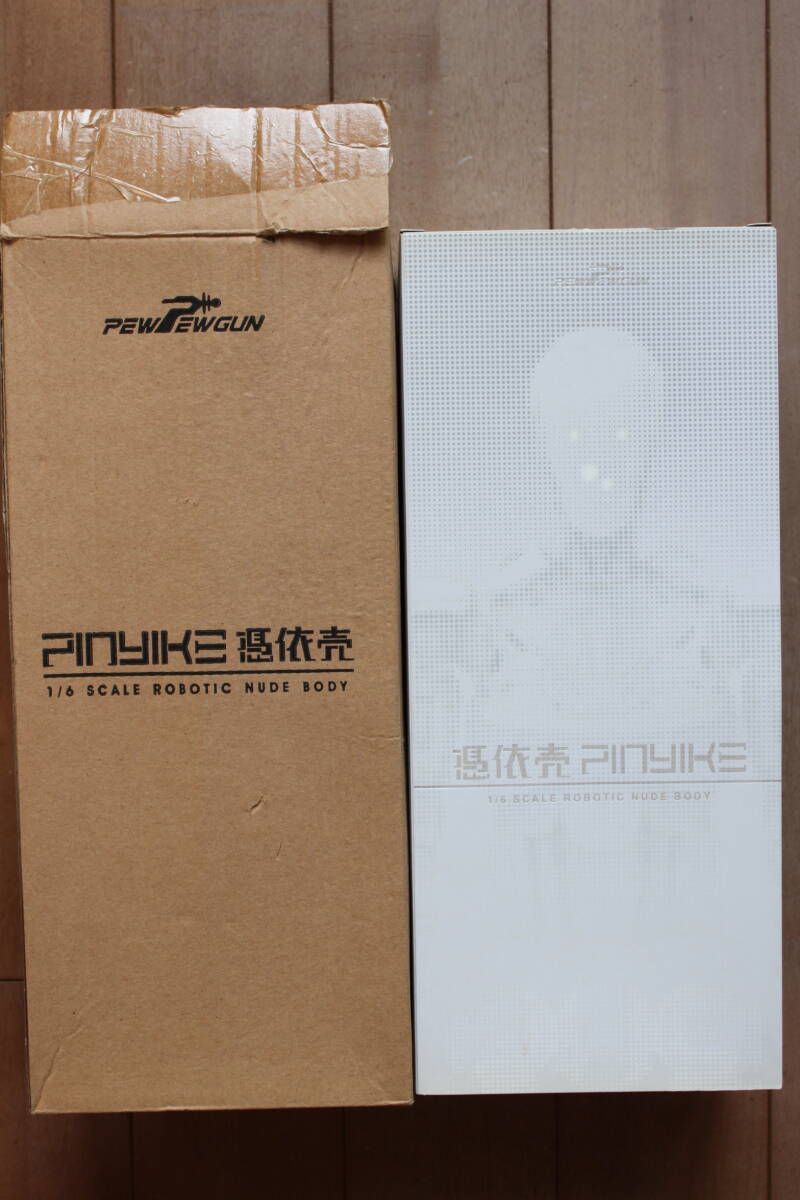 1/6可動フィギュア 全長約31cm PEWPEWGUN ピューピューガン　PINYIKE 憑依売 ピンイーカー ROBOTIC NUDEODY_画像2