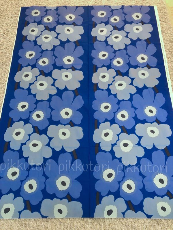 * Marimekko Marimekko ткань ткань PIENI UNIKKOpieni морской еж ko синий 196cm * * Marimekko Marimekko ткань ткань PIENI UNIKKOpieni морской еж ko синий 196cm *