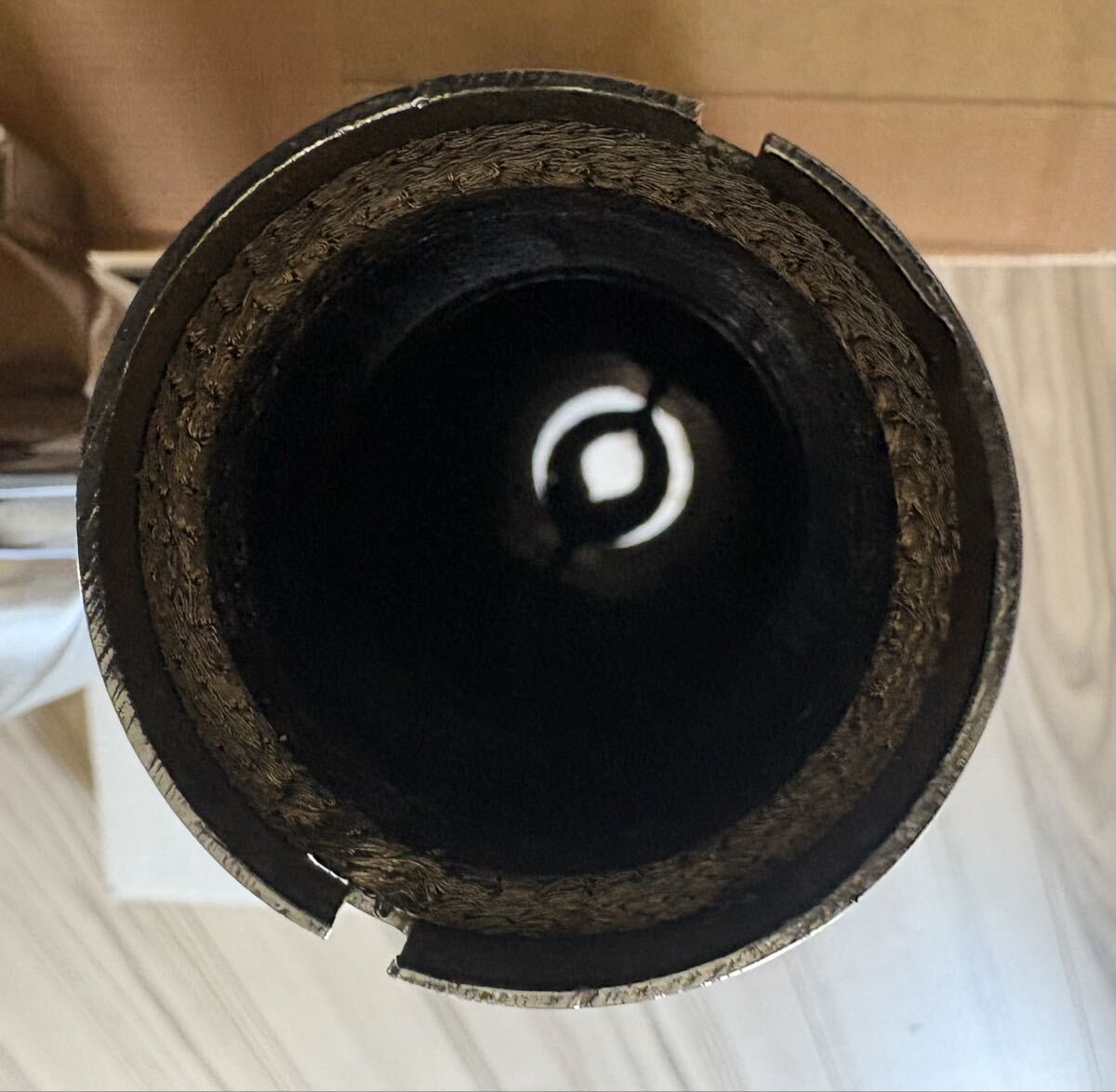  хром Works Harley XL1200 для slash cut muffler спорт Star 14 год ~22 год XL1200x 883