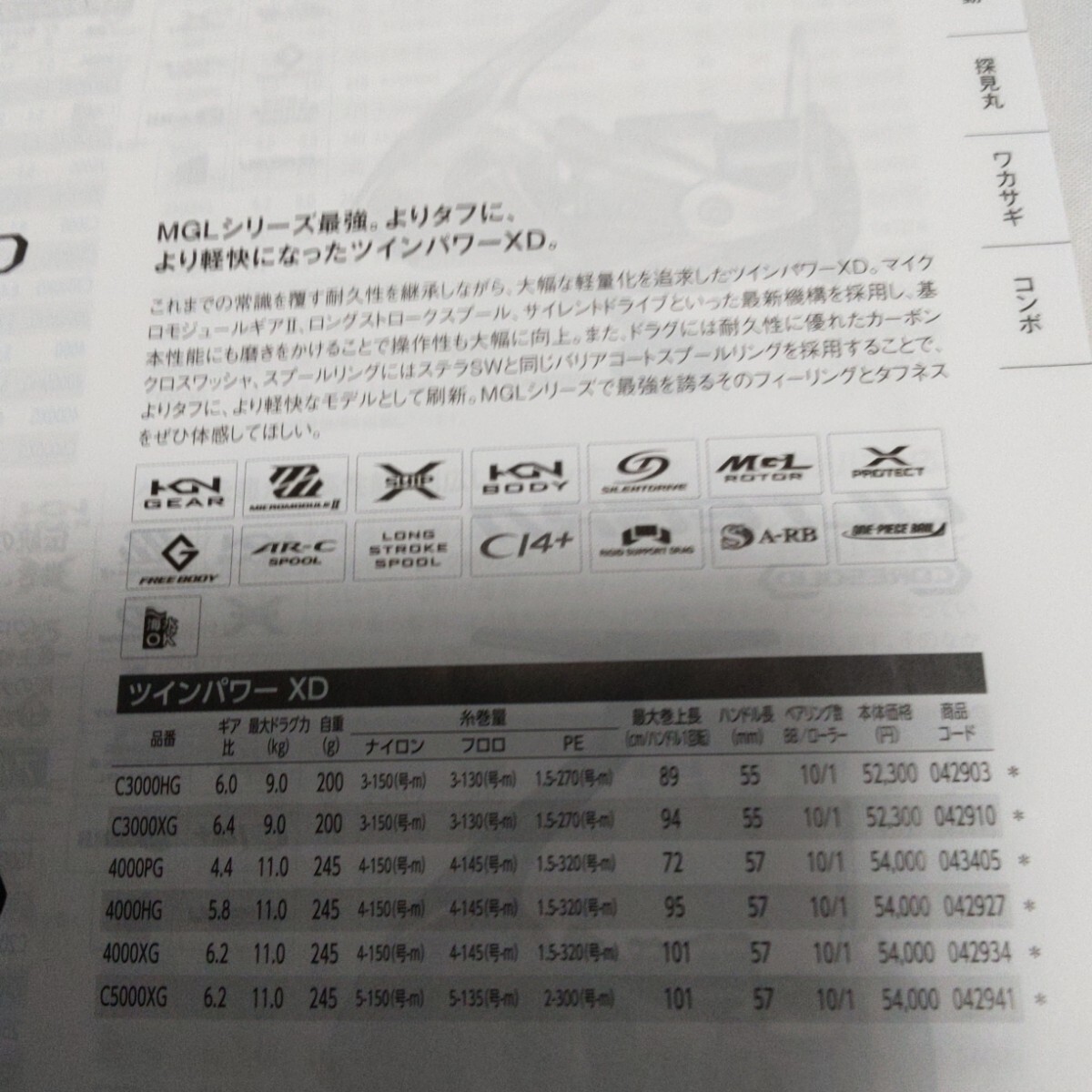 シマノ　21 ツインパワー XD C3000XG【送料込み価格】_画像10